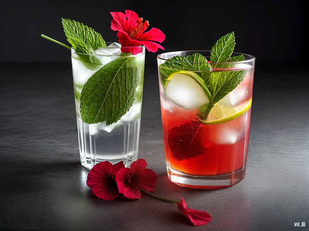 Mojito de Hibisco